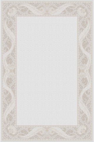 Artemis Halı Palace 08020a Krem Vizon Klasik Retro Ipek Halı 160x230 Çok Renkli