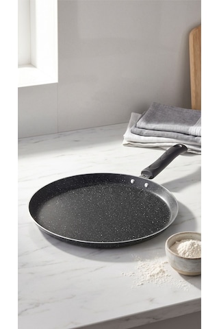 Montella Vivo Granit Krep Tencere Tava Seti 4 Parça 20-22-28cm Gri