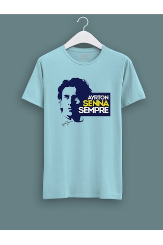 Fnbx Ayrton Senna Sempre T-shirt Turkuaz