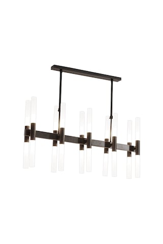 Gold Siyah Metal Led Sarkıt Metal - Siyah