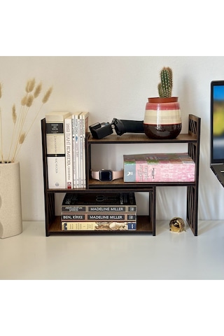 Mk30-masaüstü Kayar Kitaplık Ceviz