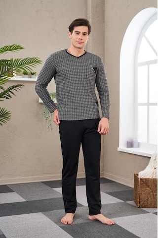 Pjs 23710 Erkek Jakarlı Pijama Takım 001