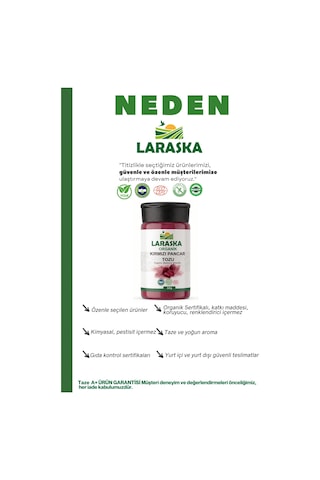 Organik Kırmızı Pancar Tozu 1kg Organic Beetroot Powder