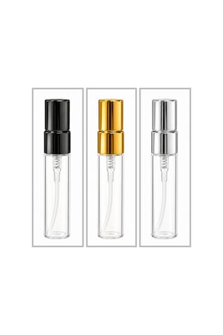 5 Ml 3 Adet Tekrar Doldurulabilir Metal Sprey Ve Kapak İnce Boş Şişe