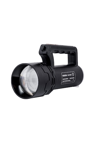 Şarj Edilebilir El Feneri - Wison - 5500 Lümen - 55 Watt Çok Renkli