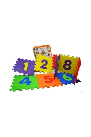 Matrax Eva Yer Matı Oyun Karosu Eğitici Rakamlar Puzzle
