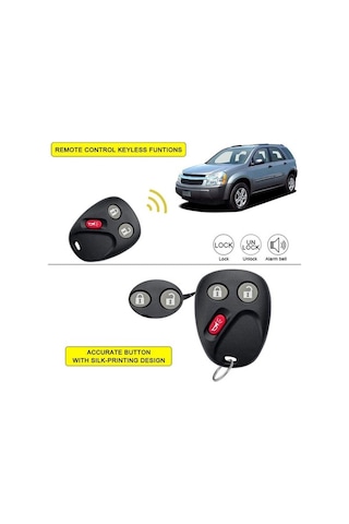 Besthome1 2 Adet Lhj011 Uyumlu Araba Anahtarı Takma Plastik Kılıfı, Keyless Giriş Kumanda, Cr2032 Pil Elektronik Aygıtlar İçeri