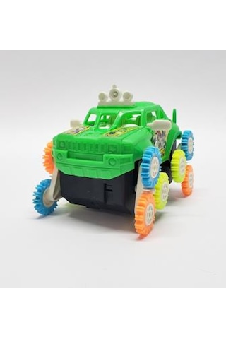 Şımarık Araba Ben 10 Atv Taklacı Pilli Araba