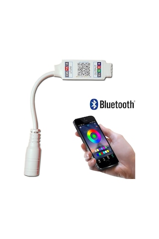 Bluetooth Rgb Şerit Led Kontrol Modülü 6a 5-2...