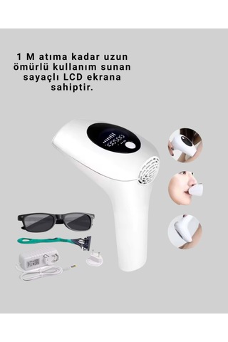 Ipl Lazer Epilasyon Aleti 5 Kademeli Güç Ayarlı -