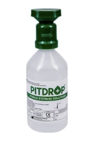 Yeşil Göz Duşu Yıkama Solüsyonu 500 Ml Pitdrop