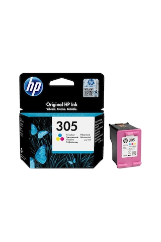 Hp 305 Siyah 3Ym61Ae Hp 305 Renkli 3Ym60Ae Kartuş Deskjet 2320 2710 Siyah