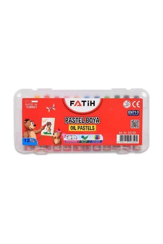 12 Renk Çantalı Boya Çok Renkli