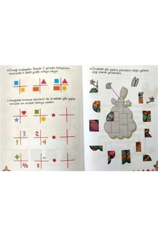 Dikkat Güçlendirici ve Zeka Geliştirici Etkinlik Seti 4 - 6 Yaş