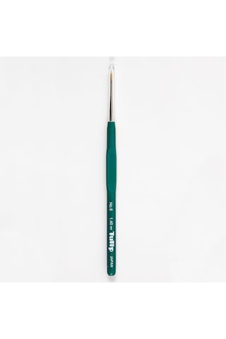 Abarta Tulip Silikon Elastik Saplı Dantel Tığ No:6 & 1.40mm Yeşil No 6 - 1,4 Mm