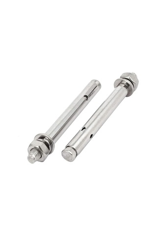 M10x120mm 304 Sivil Ekipman Donanım Aksesuarları Paslanmaz Çelik Koşul Takma Kol Ankrajı Genişleme Cıvatası 3 Pcs Model: 42as633qo486 20 x 20 x 14 MM