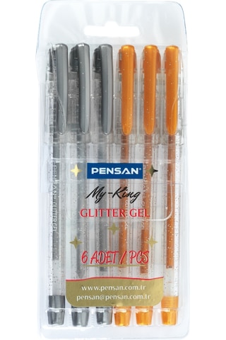 Pensan My- King Neon Jel Kalem 6 Li