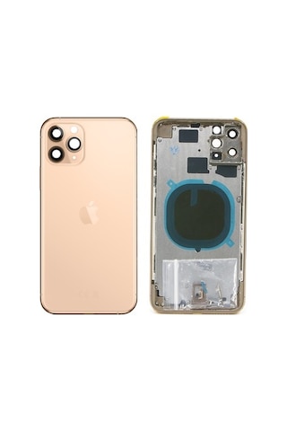 Buradabulabilirsin İphone 11 Pro Max Uyumlu İçin Boş Kasa Gold Bbz