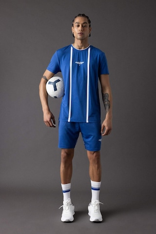 DeFactoFit Standart Fit Bisiklet Yaka Baskılı Kısa Kollu Sporcu Tişört B5020AX24SPBE169