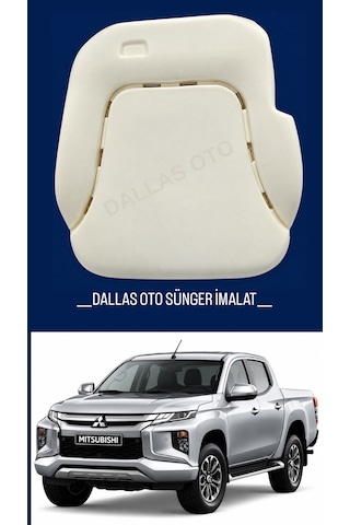 Mitsubishi L 200 Full Kasa Sağ Uyumlu Oturak Süngeri 2015-2023 1