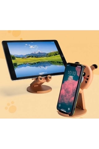 Buğz Hayvan Figürlü Masaüstü Telefon Standı 5 Model