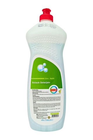 Wbrex Elma Kokulu Sıvı Bulaşık Deterjanı 5 x 650 ML