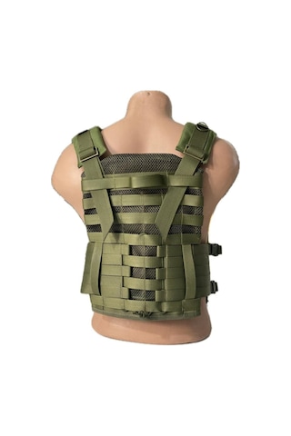 Sungu Askeri Shop Unisex Haki Hücum Yeleği Haki