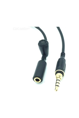 Su Geçirmez Vidalı Cep Telefonu Kulaklık Uzatma Kablosu 10 Cm Adet / 1 Adet