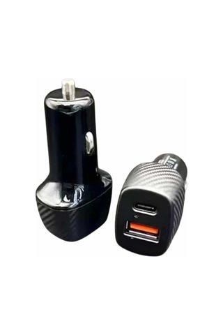 Type-c Girişli Araba Çakmaklık Şarj Cihazı 38w Oto Çakmaklık -