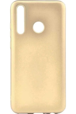 Huawei Honor 20 Lite Kılıf Zore Premier Silikon Kapak Gold
