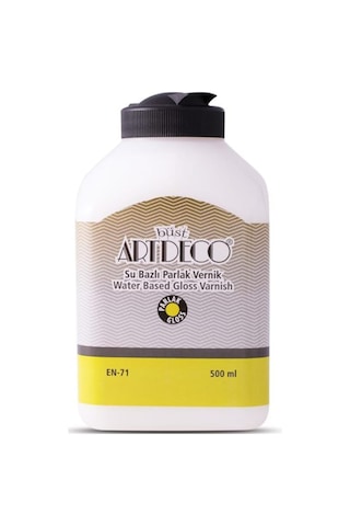 Artdeco Su Bazlı Parlak Vernik  500 ML