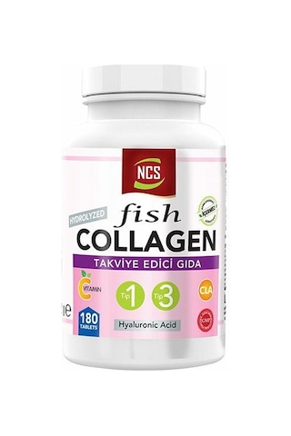 Ncs Balık Kollajen Type 1-3 180 Tablet