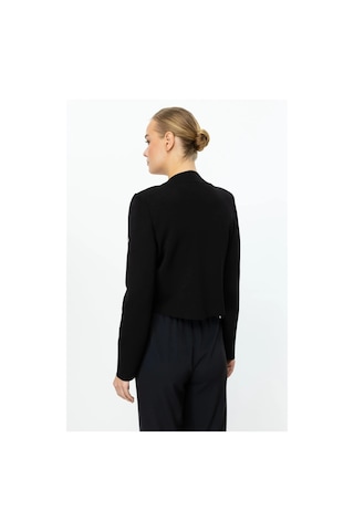 On Fashion Kadın Zımbalı Siyah Hırka 59901 Siyah