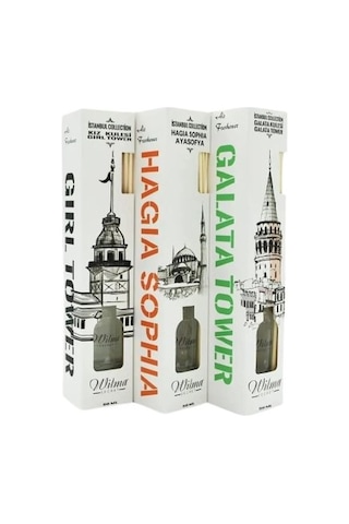 Wilma Secret Bambu Çubuklu Mango Oda Kokusu 50ml - İstanbul Koleksiyon 4 Adet Çok Aromalı