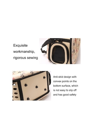 Dm Cbtx Evcil Hayvanlar İçin Katlanabilir Eva Sırt Çantası - Şampanya