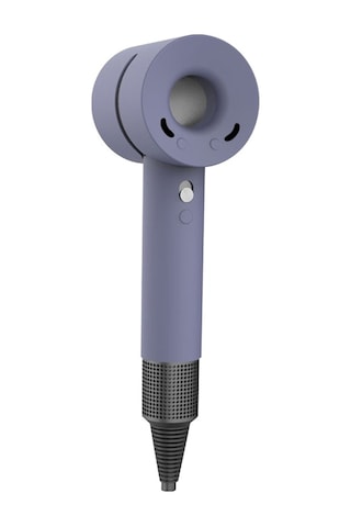 İçin Saç Kurutma Makinesi Darbeye Dayanıklı Silikon Koruyucu Kılıf Lavanta Grisi