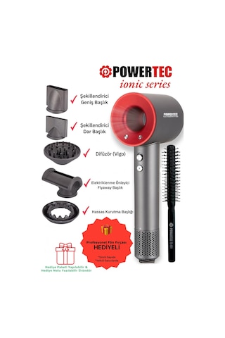 Powertec TR-3333 Plazma Fön Makinesi