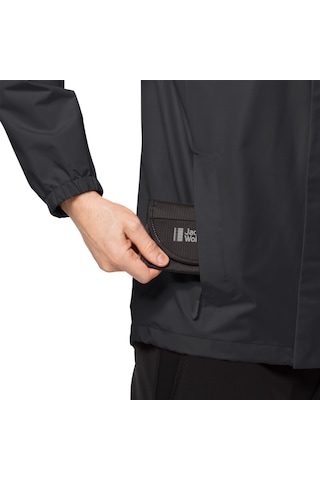 Jack Wolfskin Stormy Point 2L Erkek Su Geçirmez Outdoor Montu Si Siyah
