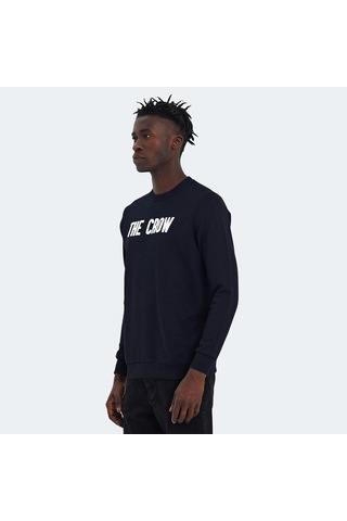 The Crow THE CROW Erkek Lacivert Sweatshirt