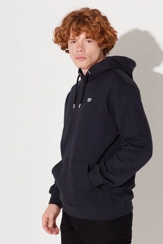 Lee Kapüşonlu Regular Fit Siyah Erkek Sweatshirt L80yry01 Siyah