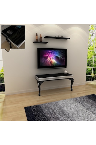 Decorotti - Lucca A4-2 Gizli Bölmeli Tv Ünitesi