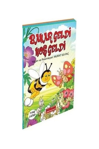 Bahar Geldi Hoş Geldi Bal Arısı Vızdık Serisi Seti - 3 Kitap Takım 7+ Yaş - Murat Sevinç - Bordo Ressam