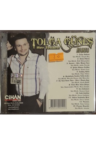 Plak Değildir Cd Dir Cd Tolga Güneş Avuntu Her Telden Cd