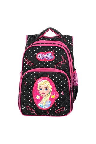 Waddell Lisanslı Emboss Buz Kız Desenli İlköğretim Okul Sırt Çantası Ve Beslenme Çantası