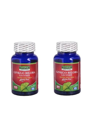 Vitapol Ginkgo Biloba Lecithin 200 Softgel Nisan