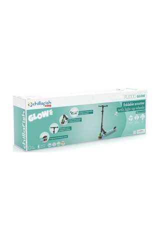 Chillafish Flexxi Glow Işıklı Katlanabilir 2 Tekerlekli Scooter - Mint