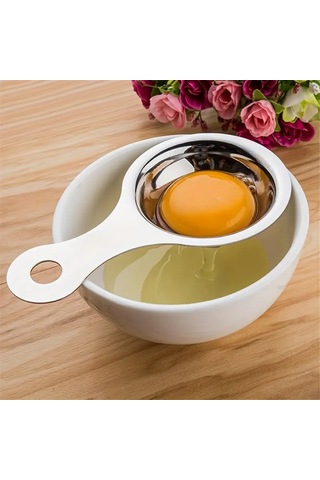 Çelik Yumurta Sarısı Ayırıcı Pratik Mutfak Aracı