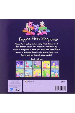 Peppa Pig: Peppa's First Sleepover - Peppa Pig - Ladybirds