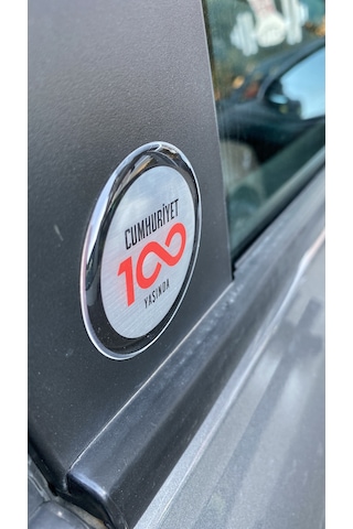 Cumhuriyet 100 Yaşında Silikon Logo Fiat - Egea - Cross