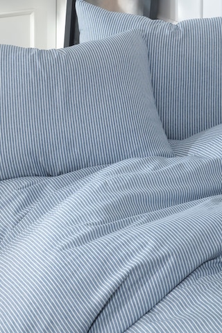 Enlora Home İpliği Boyalı Junior Nevresim Seti Tek Kişilik Lizbon Mavi